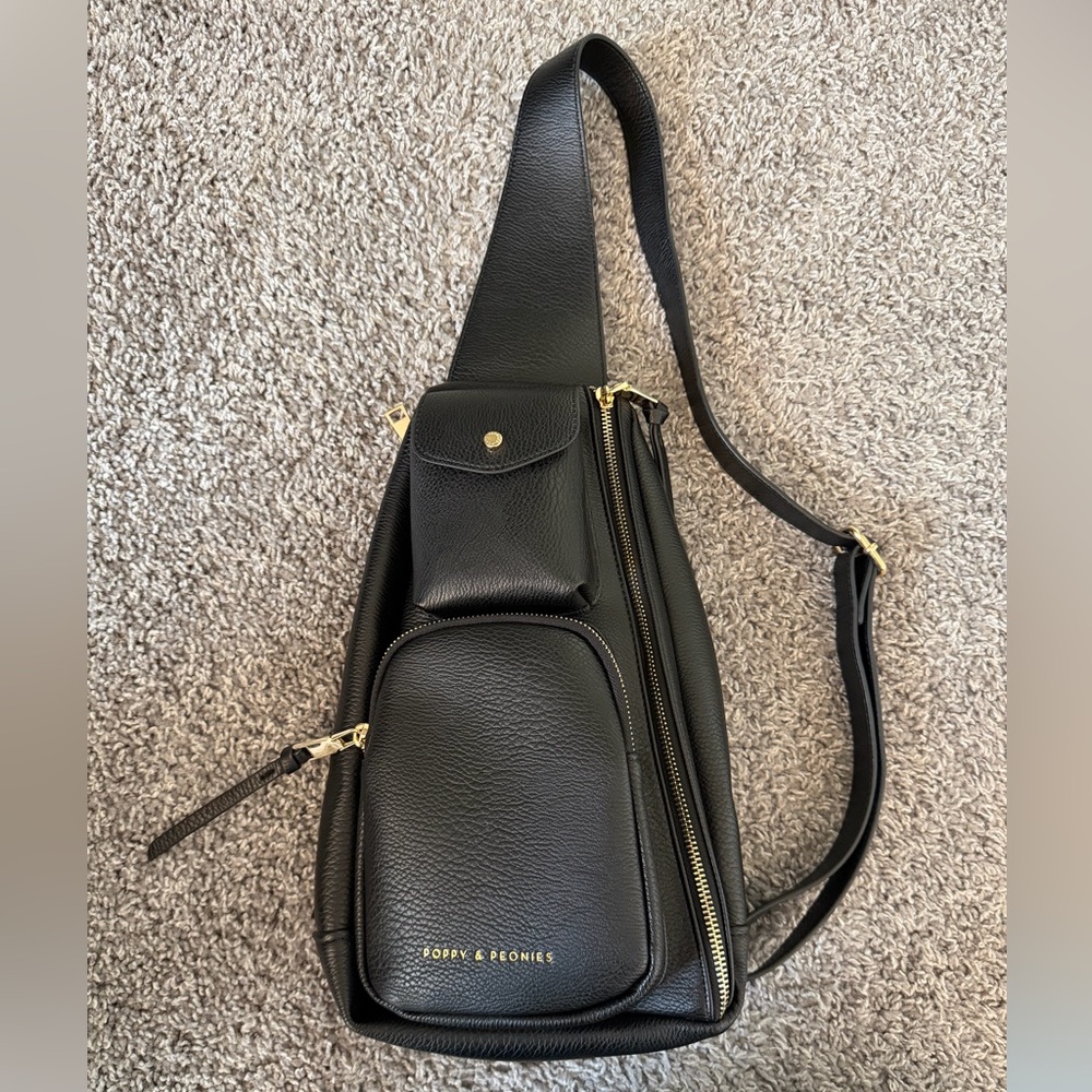 Poppy & Peonies sling bag